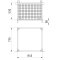 Palle | serie 50116 | Opbevaringskurv robust st�lkurv, kan fastg�res til stabelpalle 50116, kurven fastg�res til stabelpallens forside uden brug af v�rkt�j, med automatisk l�sning indvendige m�l p� tr�dnet: l�ngde: 0,70 m, bredde: 0,78 m, h�jde: 0,53 m